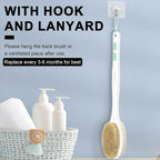 Back Scrubber for Shower with Long Handle, Exfoliating Bath Brush for Body - Image 7