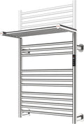 High-Density Foldable Heated Towel Rack, Smart Dual-Zone App/Voice Control by Caldayx