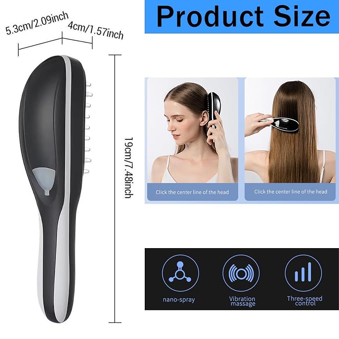 WINB Electric Scalp Massage Brush, Scalp Massager, Hair Massager Comb - Image 2