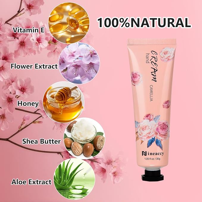 Hand Cream Vegan Friendly, 5 x 30ml, - Image 3