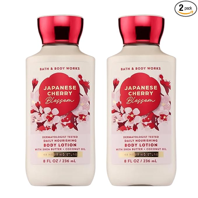 Bath & Body Works Japanese Cherry Blossom Body Lotion, Lightweight Daily by BathBodyWorks