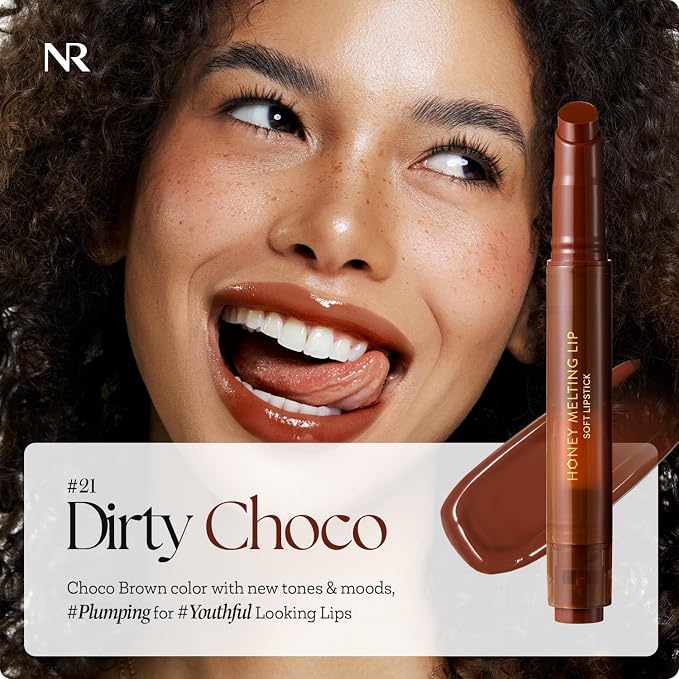 Nature Republic HONEY MELTING LIP PLUMPING SOFT LIP STICK, Hydrating Gloss - Image 2