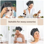 SUNLAND Large Microfiber Hair Drying Caps - Image 2