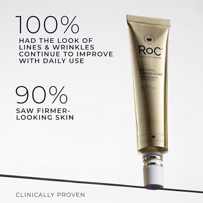 RoC Retinol Correxion Deep Wrinkle Daily Face Moisturizer - Image 4