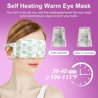 30 Packs Steam Eye Mask, Lavender Steam Eye Masks Disposable, Self-Heating - Image 3