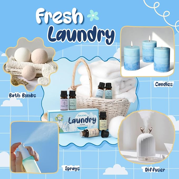 SALKING Laundry Fragrance Oils, Premium Essential Oil - Image 7