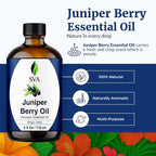 SVA Juniper Berry Essential Oil – 4 Fl Oz – 100% Natural Juniper Oil - Image 2