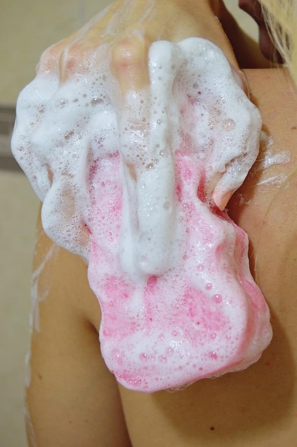 Spongeables Body Wash in a 20+ Wash Sponge, Sweet Grapefruit - Image 5