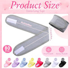 Tigeen 80 Pcs Spa Headband Facial Headbands Bulk Adjustable Hair Wraps - Image 2