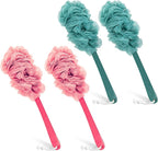 Back Scrubber for Shower, Qewro Loofah on a Stick as Shower Brush Exfoliating by Unknown