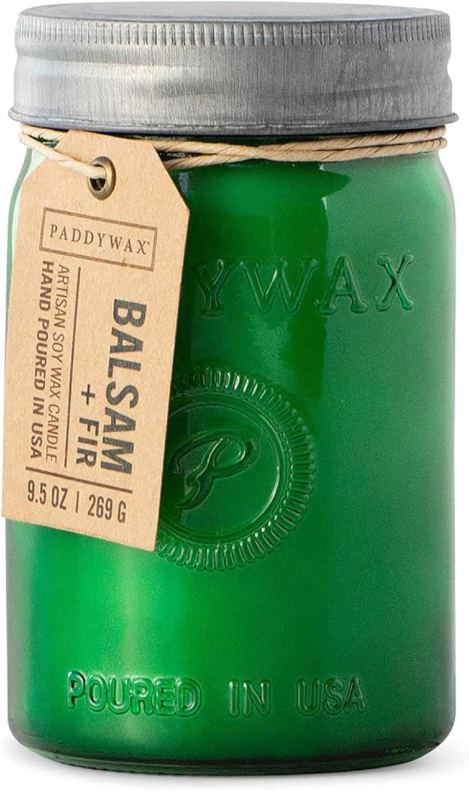 Paddywax Scented Candles Relish Collection Soy Wax Artisan Candle in Glass Jar by PaddywaxCandles