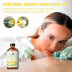 EVOKE OCCU Lemon Essential Oil for Cleansing Skin Home Diffuser Massage - Image 2