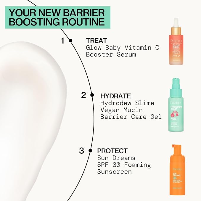 Pacifica Hydrodew Slime Vegan Snail Mucin Barrier Face Moisturizing Gel - Image 10