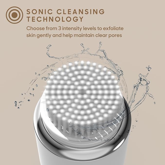 Sharper Image Revel 3-in-1 Sonic Facial Cleanser - Image 4