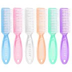 HOFASON 6 Pack Nail Brush for Cleaning Fingernails, Nail Brush Handle Grip by HOFASON