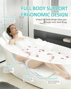 Full Body Bath Pillow for Bathtub, 5D Thick Tub Pillow for Bathtub - Image 7
