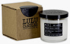Lulu Candles | Leather & Tibetan Oud | Highly Scented Candles - Image 5