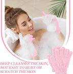 Ramede 30 Pair Exfoliating Glove Double Sided Exfoliating Bath Gloves Pack - Image 5