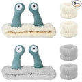 Snail Face Wash Headband Skincare & Wrist Bands by Unknown