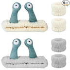 Snail Face Wash Headband Skincare & Wrist Bands by Unknown