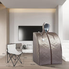 Portable Infrared Sauna, Full Size 1 Person Infrared Sauna Tent, Separate - Image 2