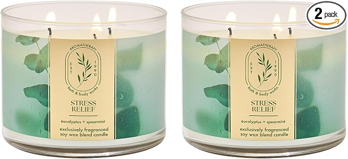 Bath & Body Works Eucalyptus Spearmint 3-Wick Candle by BathBodyWorks
