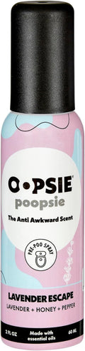 Oopsie Poopsie Toilet Spray, Travel Essentials, Each Up to 300 Uses, On-The-Go by OopsiePoopsie