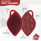 Sndyi Silicone Body Scrubber, Gentle Exfoliating Body Scrubber - Image 2