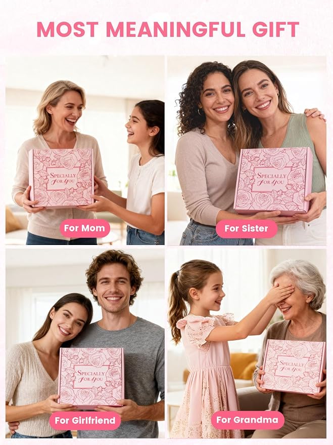 Mother's Day Gifts Set 16Pcs Rose Spa Bath & Body Care Set - Image 7