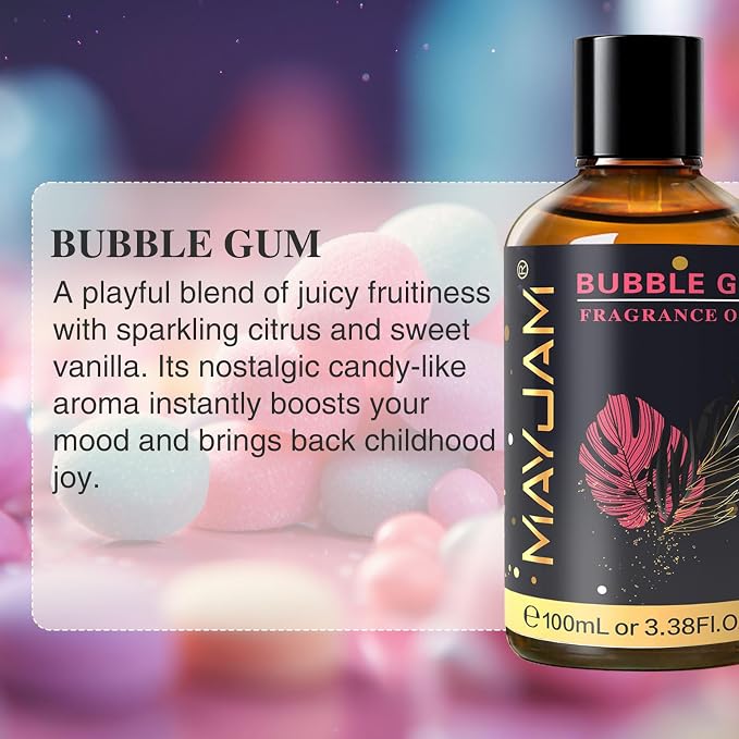 MAYJAM 100ML/3.38FL.OZ Bubble Gum Fragrance Oils - Image 3