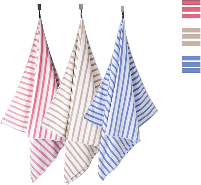 JML Beach Towels Set of 4, Microfiber Bath Towel - Image 6