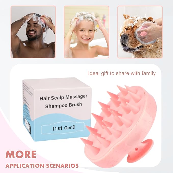 FREATECH Scalp Massager Hair Growth, Scalp Scrubber Shampoo Brush - Image 7