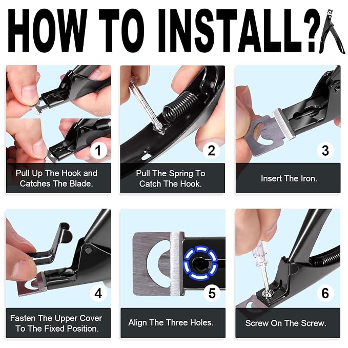 Black Premium Adjustable Nail Clippers - Image 7