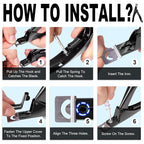 Black Premium Adjustable Nail Clippers - Image 7