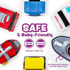 Tub Works® Emergency™ Cars Light Up Bath Toys, 6 Pack | Water-Activated Light - Image 6