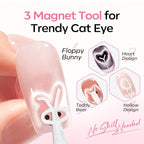 Modelones Cat Eye Magnet for Nails, 4-in-1 Cat Eye Nail Magnet - Image 3
