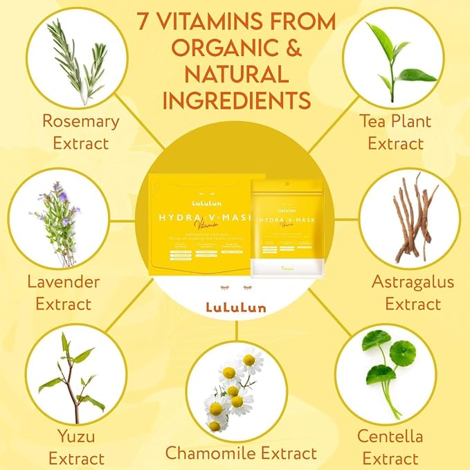 Lululun Vitamin C Face Mask for Women & Men - Image 2