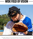 Dinictis Softball Face Mask, Lightweight, Comfortable, - Image 5
