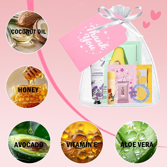90PCS Spa Party Supplies for Women & Girls, Spa Party Favors Include Face Masks - Image 7