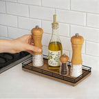Bathroom Vanity Tray for Countertop, Bathroom Organizer for Soap, Perfume & - Image 8