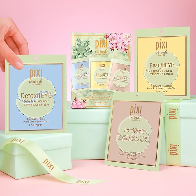 Pixi Beauty Holiday Eye Patch Trio | 3 Single Use Eye Patches - Image 6