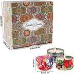 Scented Candles Gifts Set 36 Pack Soy Wax Travel Tin Jar Candles - Image 4