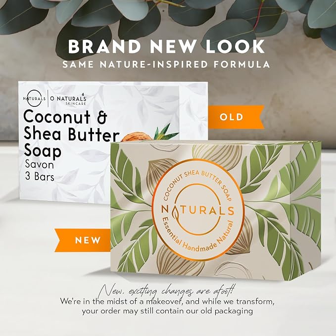O NATURALS 3-Pack Organic Soap Bar 4oz each-100% Vegan Cold Process Body Wash - Image 3