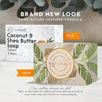 O NATURALS 3-Pack Organic Soap Bar 4oz each-100% Vegan Cold Process Body Wash - Image 3