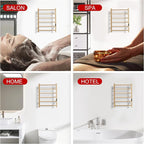 Heated Towel Racks for Bathroom, Wall Mounted Electric Towel Warmer Racks - Image 6