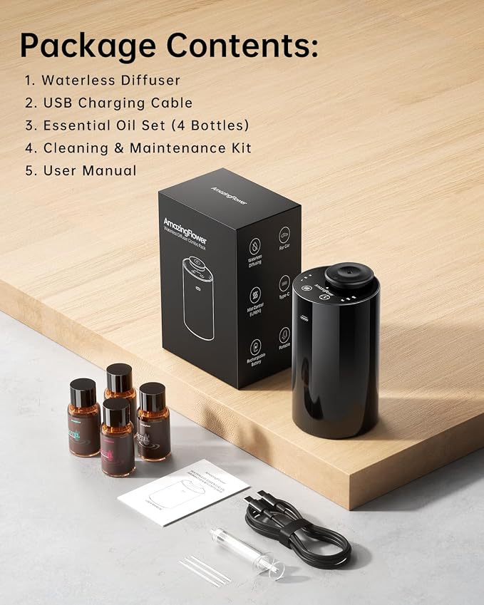 Waterless Essential Oil Diffuser - Image 9
