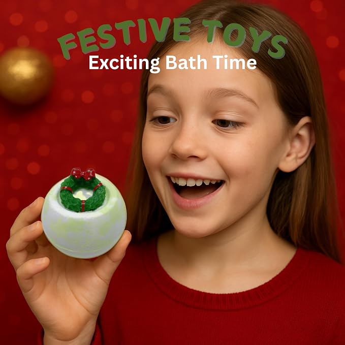 EvolutionUSA 12 Christmas Bath Bombs - Image 6