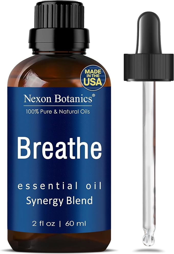 Breathe Essential Oil Blend 60 ml by NexonBotanics