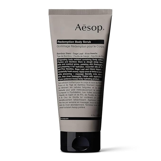Aesop Redemption Body Scrub | Fine-Grain Exfoliating Body Polish by AesopUSA
