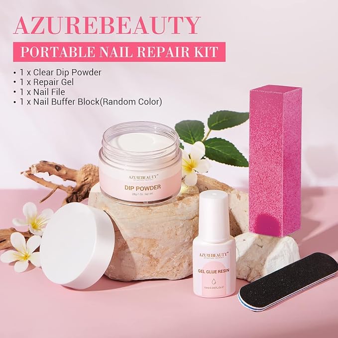 AZUREBEAUTY Nail Repair Kit Transparent Crystal - Image 8